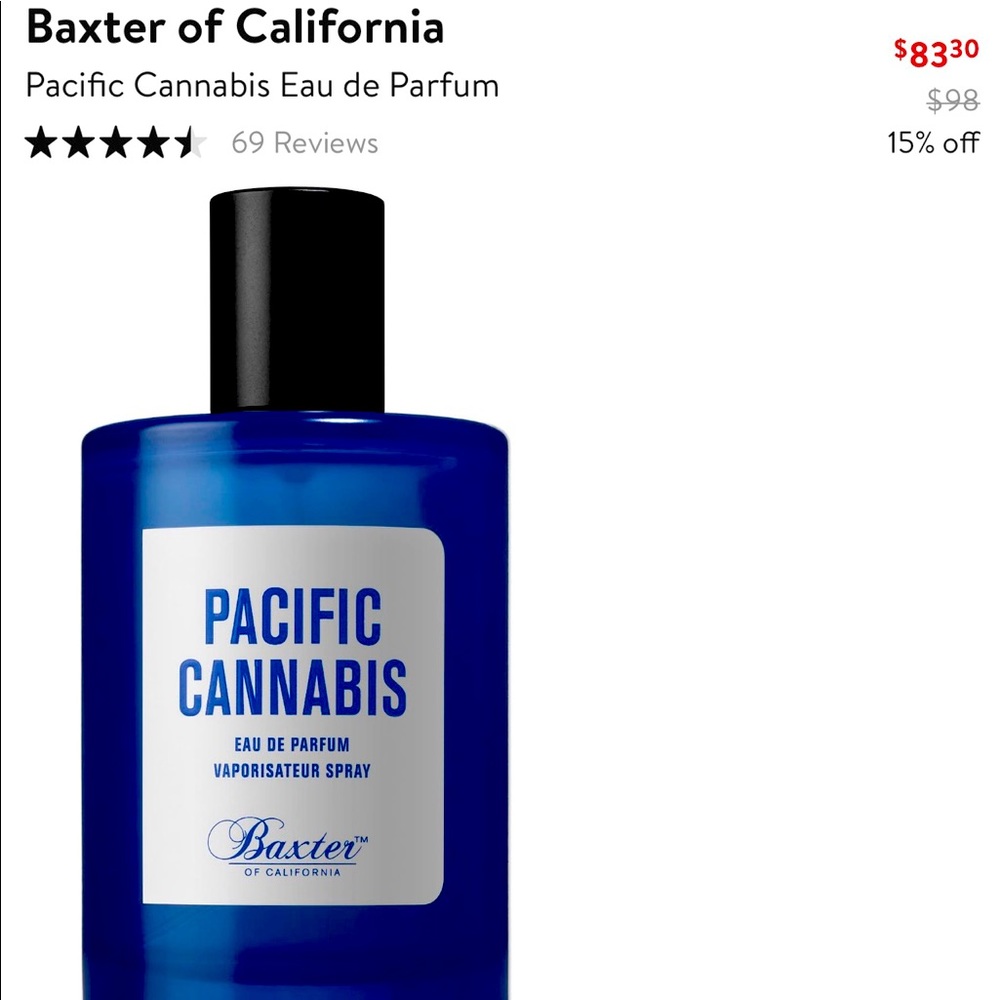 Pacific cannabis by Baxter of California